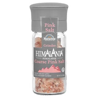 Himalania, Хималайска едра розова сол, с мелница, 3 унции (85 g)