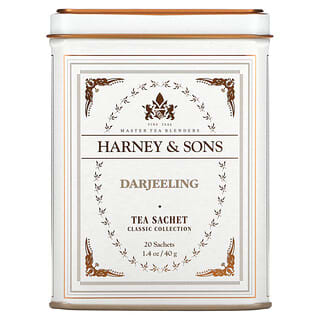 Harney & Sons, Дарджилинг, 20 чайных пакетиков, 1.4 унции (40 г)