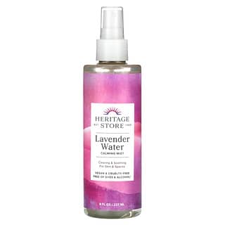 Heritage Store, Lavender Water, Calming Mist, 8 fl oz (237 ml)