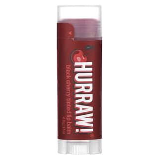 Hurraw! Balm, Balm Labial com Cor, Cereja Negra, 4,8 g (0,17 oz)