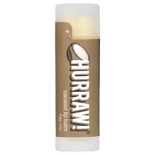 Hurraw! Balm, Bálsamo para Lábios, Coco, 0,15 oz (4,3 g)