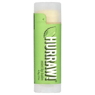 Hurraw! Balm, Lip Balm, Mint, 0.17 oz (4.8 g)