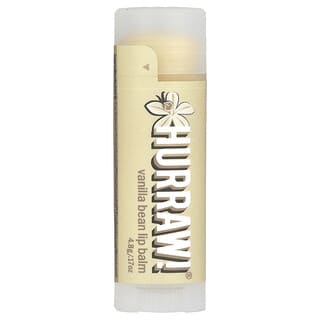 Hurraw! Balm, Protector balsámico para labios, vaina de vainilla, .15 oz (4.3 g)