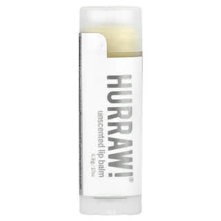 Hurraw! Balm, Lip Balm, Unscented, 0.17 oz (4.8 g)