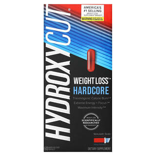 Hydroxycut, Weight Loss Hardcore, 60 cápsulas de liberación rápida