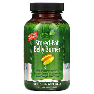 Irwin Naturals, Stored-Fat Belly Burner, 60 cápsulas blandas con contenido líquido