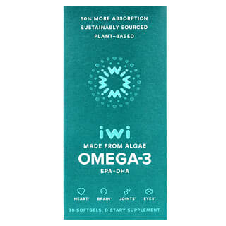 iWi, Omega-3 EPA + DHA, 30 Softgels