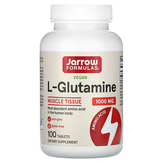 Jarrow Formulas, L-Glutamine, 1,000 mg, 100 Tablets