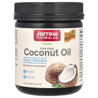 Jarrow Formulas, Extra Virgin Coconut Oil, 16 fl oz (473 ml)