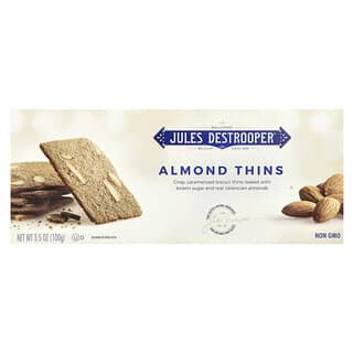 Jules Destrooper, Almond Thins, 3.5 oz (100 g)