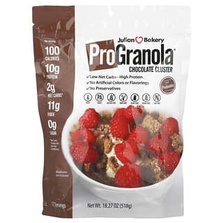 Julian Bakery, Grappes de chocolat ProGranola, 518 g