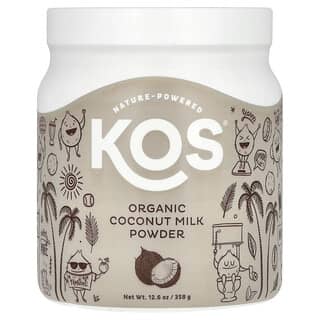 KOS, Poudre de lait de coco biologique, 358 g