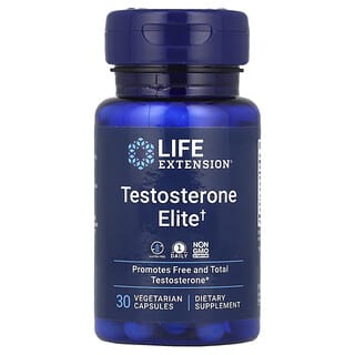 Life Extension, Testosterone Elite, 30 Vegetarian Capsules