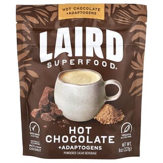 Laird Superfood, Hot Chocolate + Adaptogens, heiße Schokolade und Adaptogene, 227 g (8 oz.)