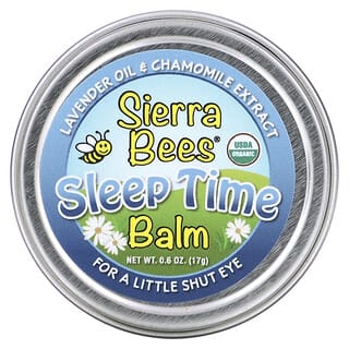 Sierra Bees, Sleep Time Balm, Schlafbalsam, Lavendel und Kamille, 17 g (0,6 oz.)