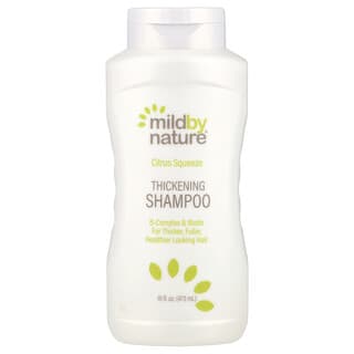 Mild By Nature, Thickening Shampoo, B-Complex + Biotin, Citrus Squeeze, 16 fl oz (473 ml)