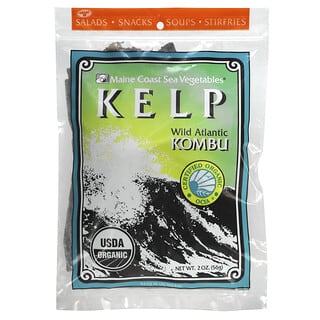 Maine Coast Sea Vegetables, Kelp, Wild Atlantic Kombu, 2 oz (56 g)