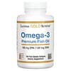 California Gold Nutrition, Minyak Ikan Premium Omega 3, 2.000 mg,100 Kapsul Gel Lunak Gelatin Ikan (180 EPA/120 DHA per Kapsul Gel Lunak)