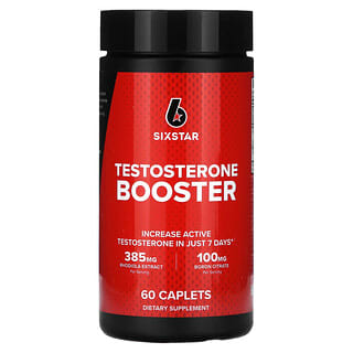 SIXSTAR, Potenciador de testosterona, 60 comprimidos oblongos