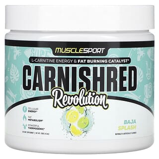 MuscleSport, Carnishred, Revolution, бахаська, 120 г (4,3 унції)