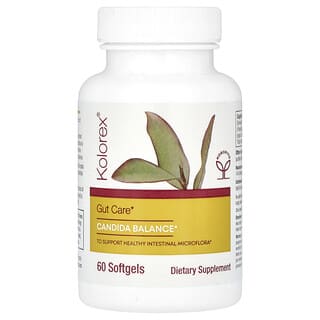 Kolorex‏, Advanced Candida Care, 60 כמוסות ג'ל