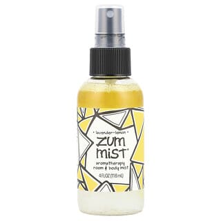 ZUM, Zum Mist, Bruma de aromaterapia para el ambiente y el cuerpo, Lavanda y limón, 118 ml (4 oz. líq.)