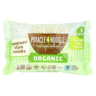 Miracle Noodle, Organic Spaghetti Style Noodle, 7 oz (200 g)