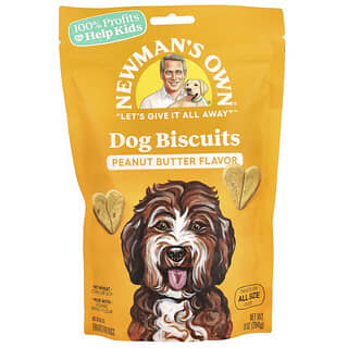 Newman's Own Organics, Biscuits pour chiens, Pour chiens de toutes tailles, Beurre de cacahuète, 284 g