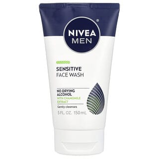 Nivea, 男性向け、敏感肌用洗顔料、150ml（5液量オンス）