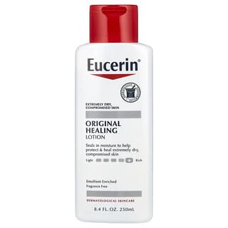 Eucerin, Loción reparadora original, Sin fragancia, 250 ml (8,4 oz. líq.)