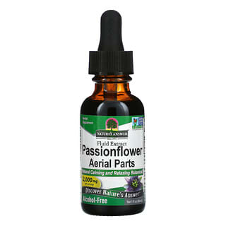 Nature's Answer, Passionflower Aerial Parts, Fluid Extract, flüssiger Passionsblume-Extrakt aus oberirdischen Pflanzenteilen, alkoholfrei, 2.000 mg, 30 ml (1 fl. oz.)