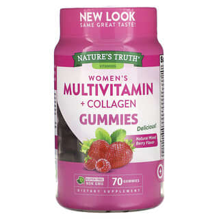 Nature's Truth, Women's Multivitmain + Collagen, Natural Mixed Berry, 70 Gummies