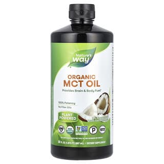 Nature's Way, Organic MCT Oil, Bio-MCT-Öl, 887 ml (30 fl. oz.)