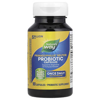 Nature's Way, Primadophilus® Reuteri Probiotic, 5 Billion CFU, 90 Capsules