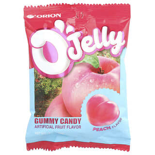 Orion, Гумени бонбони O'Jelly, праскова, 2,33 унции (66 г)