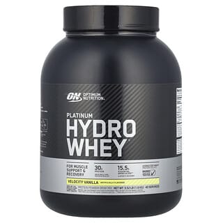 Optimum Nutrition, Platinum Hydro Whey, Velocity Vanilla, 1,6 kg (3,52 lb.)