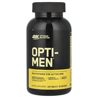 Optimum Nutrition, Opti-Men®, Multivitamin For Active Men, 240 Tablets