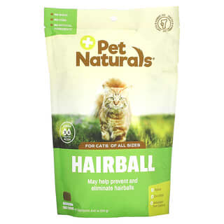 Pet Naturals, Hairball, For Cats, All Sizes, Approx. 160 Chews, 8.47 oz (240 g)