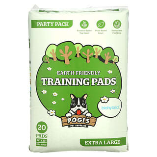 Pogi's Pet Supplies, Serviettes d'entraînement écologiques, Extra large, 20 serviettes