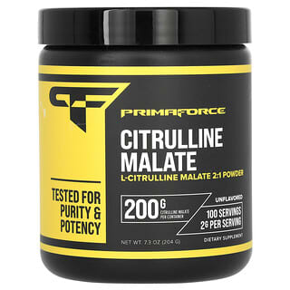 Primaforce, Citrulline Malate, Unflavored, 7.3 oz (204 g)