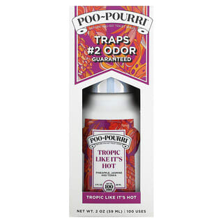 Poo-Pourri, Spray para inodoro Before-You-Go, Tropical Like It's Hot, 59 ml (2 oz)