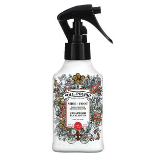 Poo-Pourri, Sole-Pourri™  Shoe+ Foot, Funk-Fighting Odor Eliminator, Cedarwood Eucalyptus, 3.4 fl oz (100 ml)