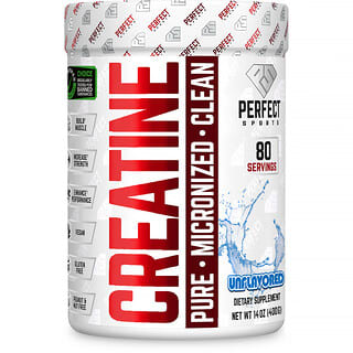 PERFECT Sports, Creatina, sin sabor`` 400 g (14 oz)