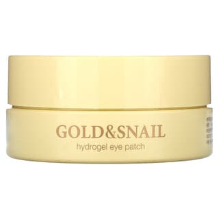 Petitfee, Gold & Snail Hydrogel Eye Patch, Hydrogel-Augenpads, 60 Stück