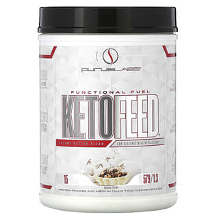 Purus Labs, KetoFeed, Mantequilla cremosa y pacana`` 579 g (1,3 lb)