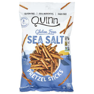 Quinn Snacks, Paus de Pretzel, Grãos Integrais, Sal Marinho, 159 g (5,6 oz)