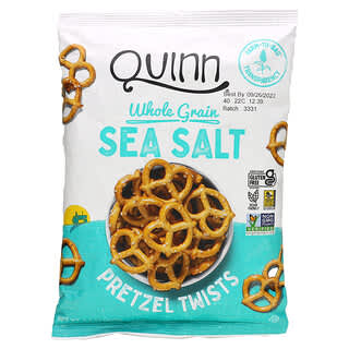 Quinn Snacks, Bretzel Twist, Sel de mer complet, 159 g