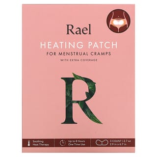 Rael, Patch chauffant pour les crampes menstruelles, 3 pièces