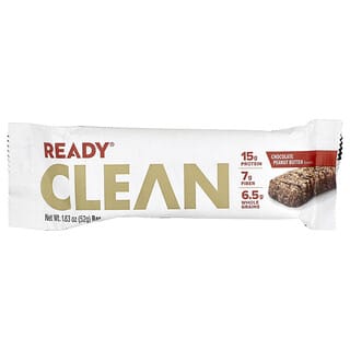 Ready, Clean Protein Bar, шоколад і арахісова паста, 52 г (1,83 унції)