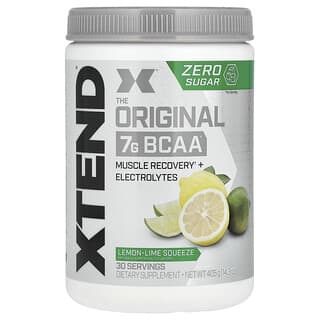 XTEND, The Original 7G BCAA, Exprimido de lima-limón, 405 g (14,3 oz)